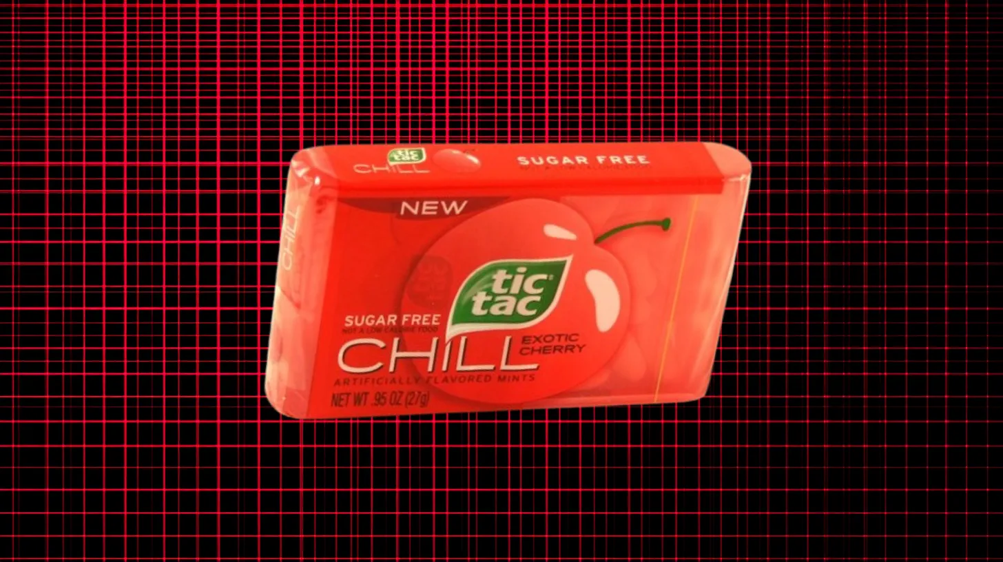Ferrero Tic Tac Chill sugar free Exotic Cherry container