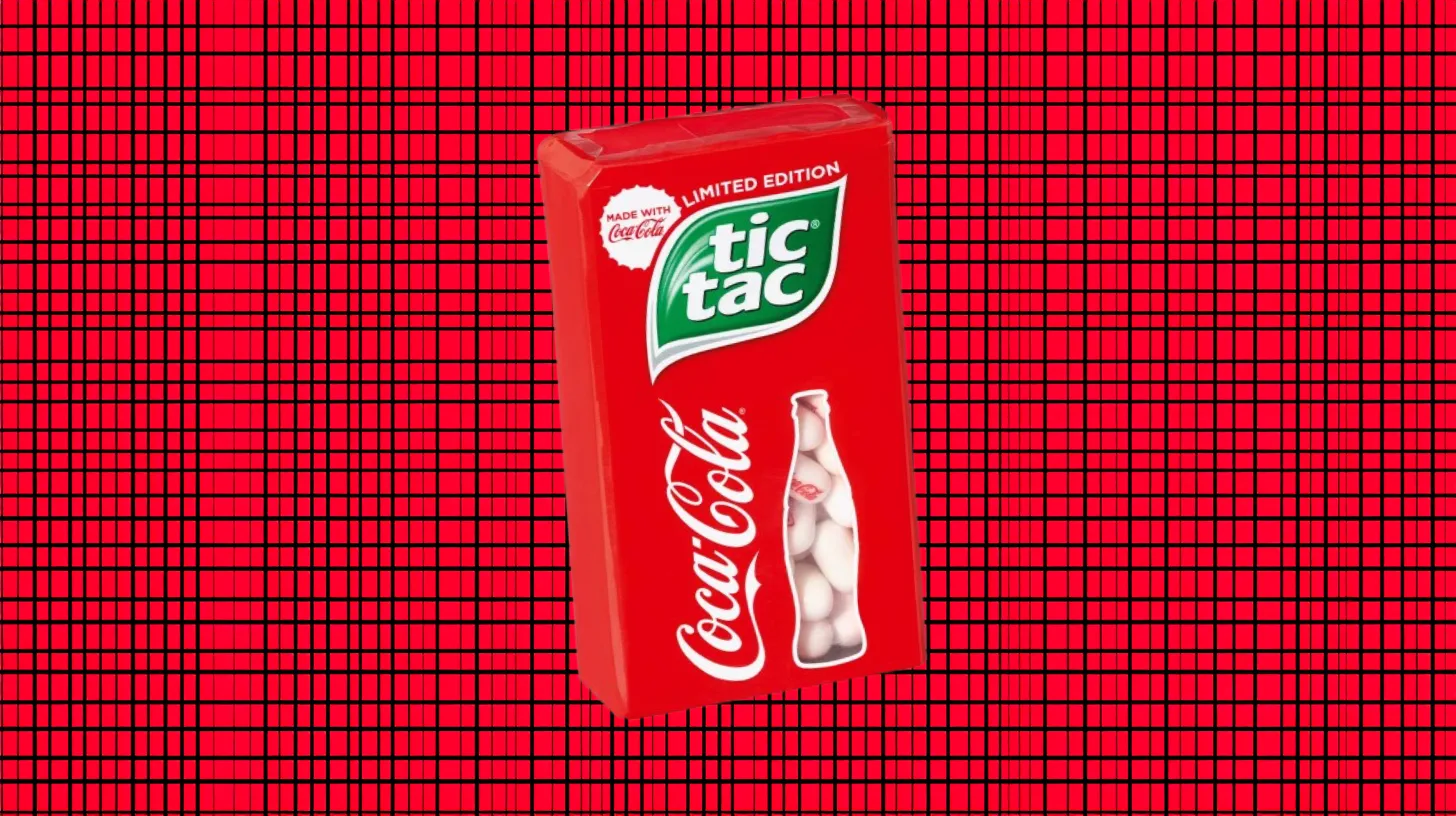 Ferrero Tic Tac Coca-Cola limited edition red pack