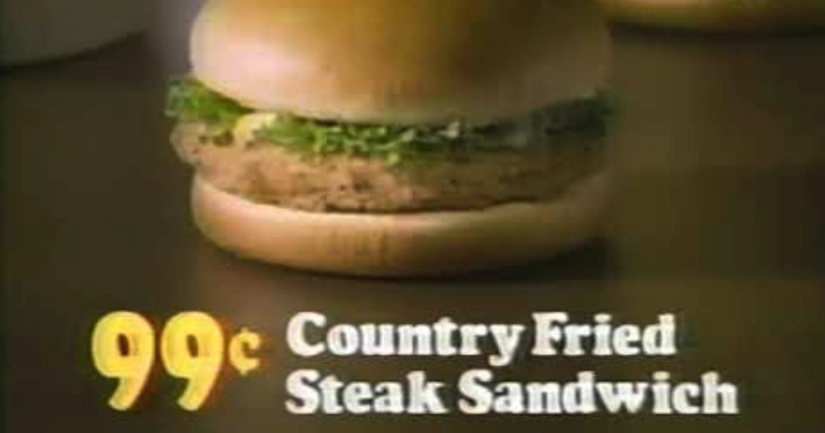 Wendy's Country Fried Steak Sandwich