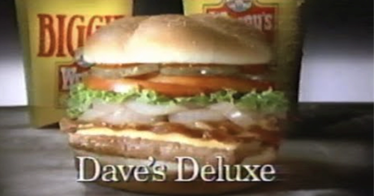 Wendy's Dave S Deluxe