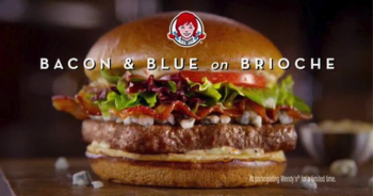 Wendy's Bacon Blue Burger
