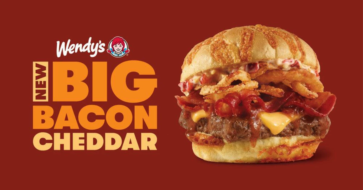 Wendy's Big Bacon Cheddar Cheeseburger
