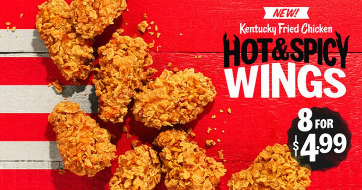 Kentucky Fried Chicken Wings