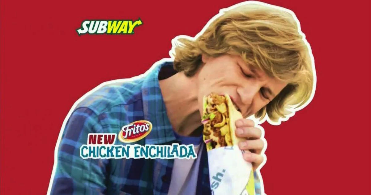 Subway Fritos Chicken Enchilada Melt