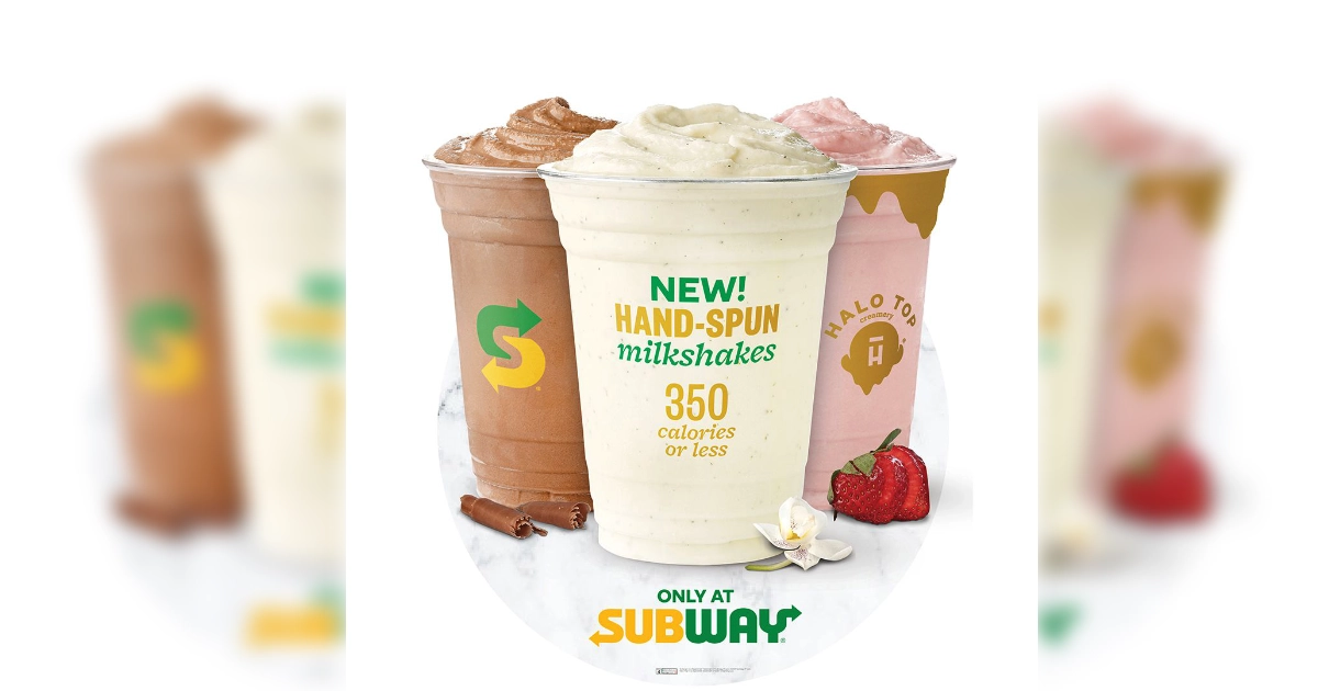 Halo Top / Subway Halo Top Milkshakes