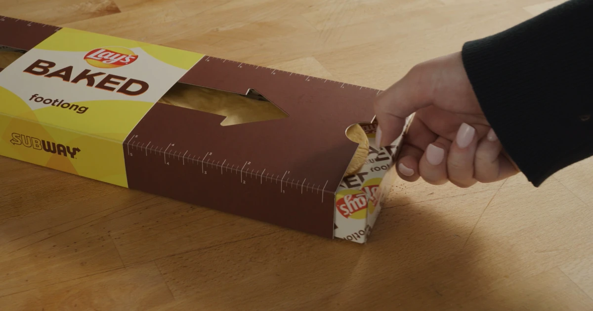 Subway The Baked Lay S Footlong Potato Chip