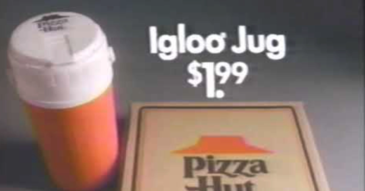 Pizza Hut Pepsi Igloo Jug