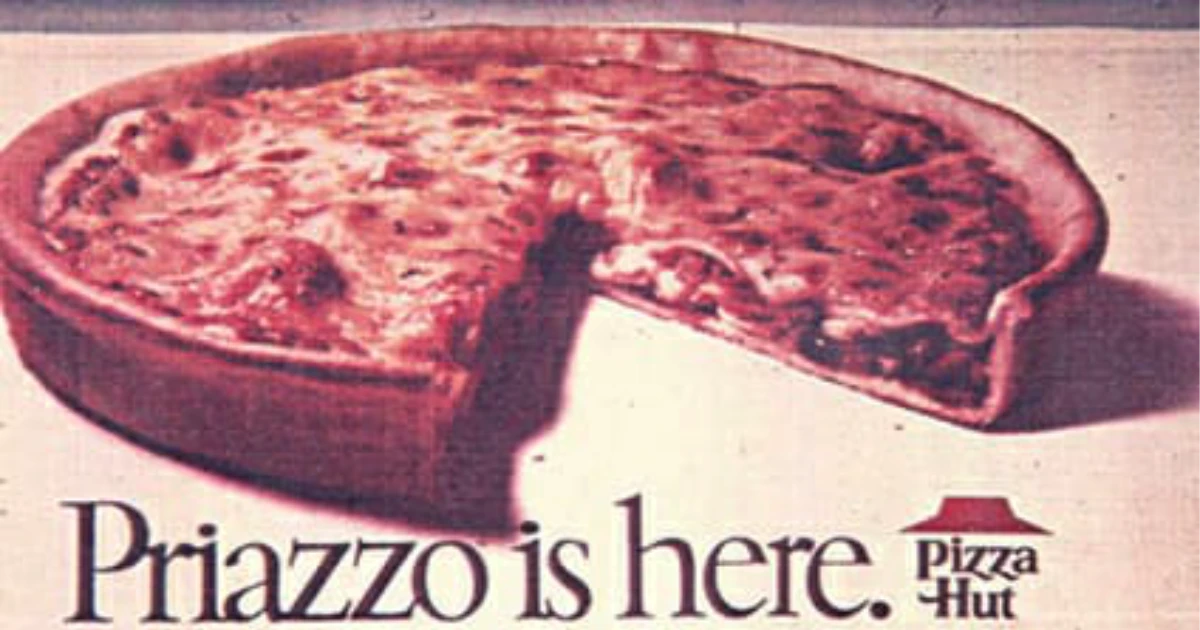 Pizza Hut Priazzo Italian Pie