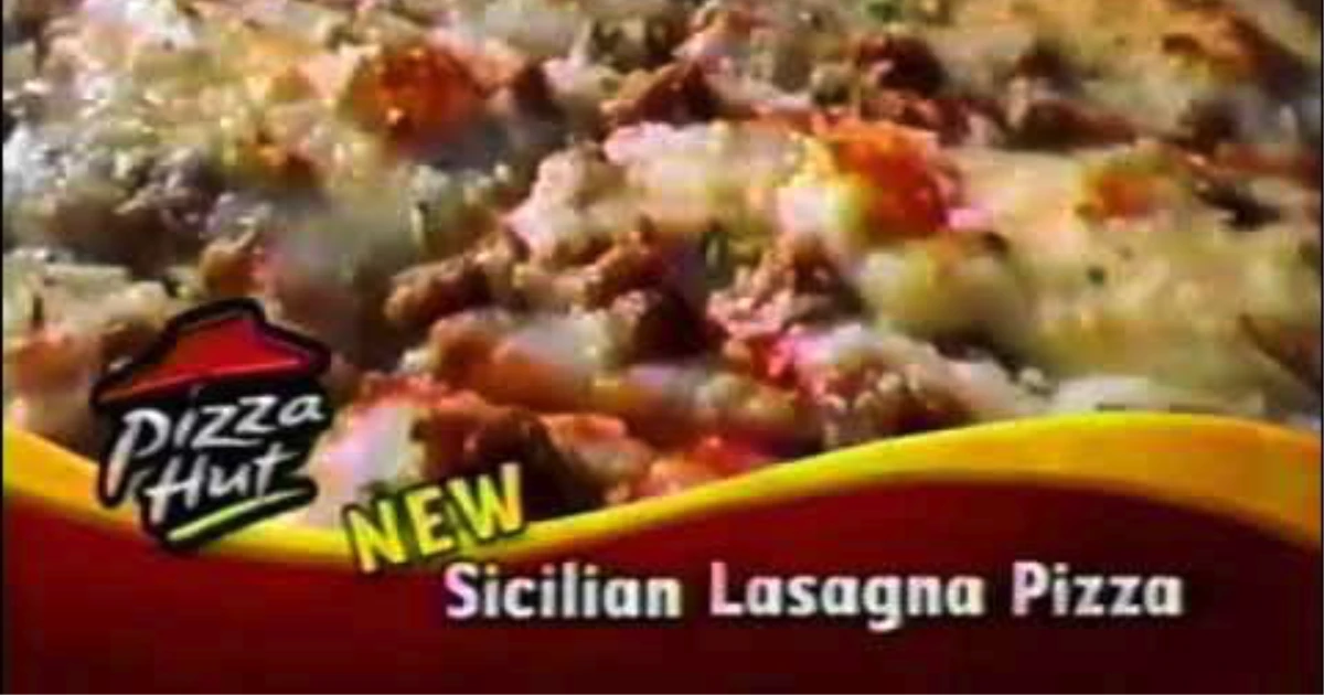 Pizza Hut Sicilian Lasagna Pizza