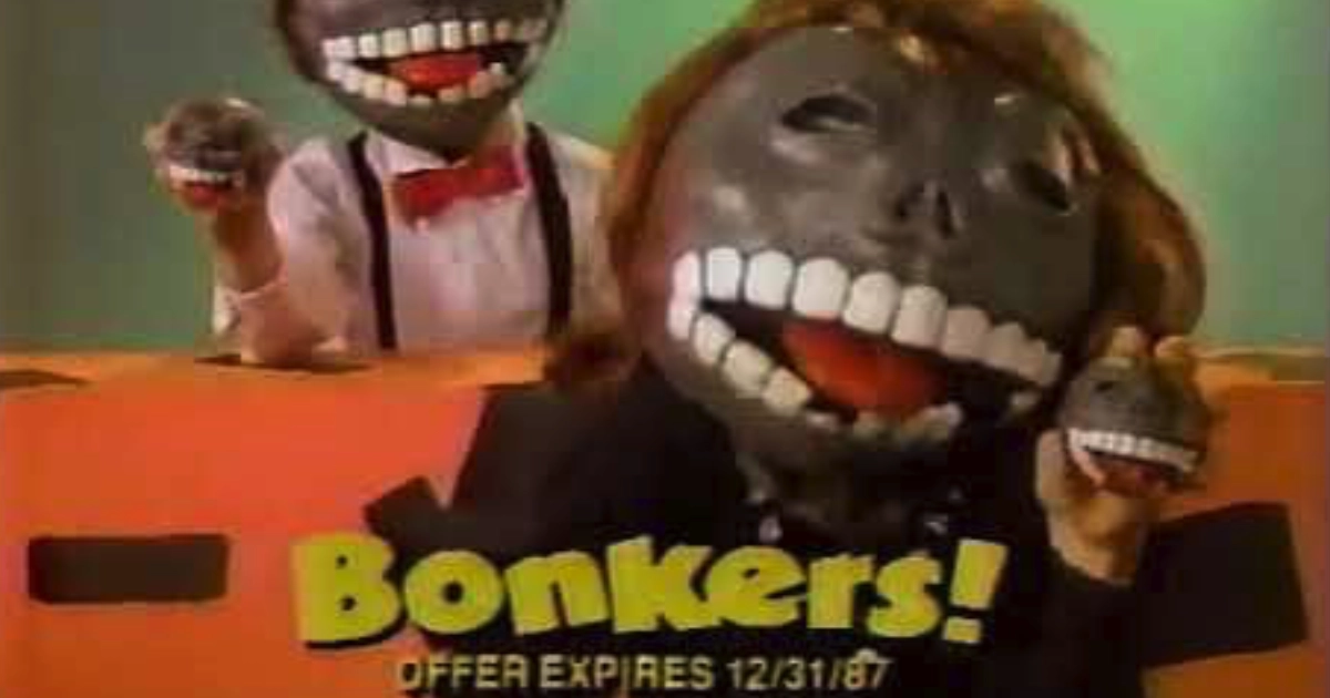 Bonkers Monster Commerical