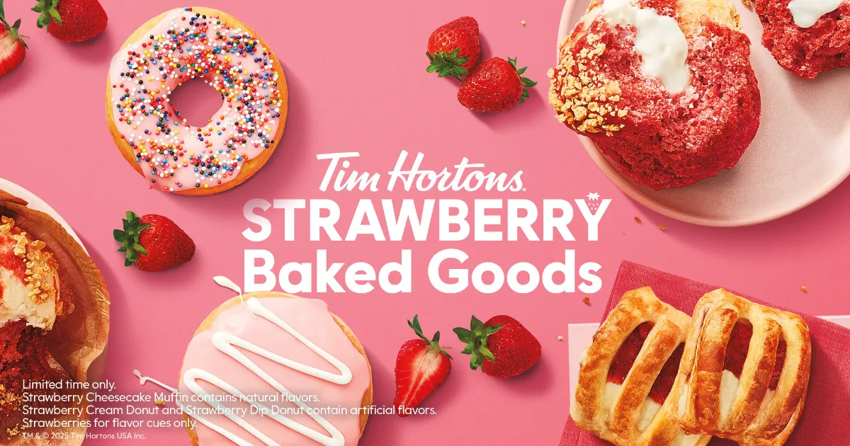 Tim Hortons Tim Hortons Strawberry Baked Goods