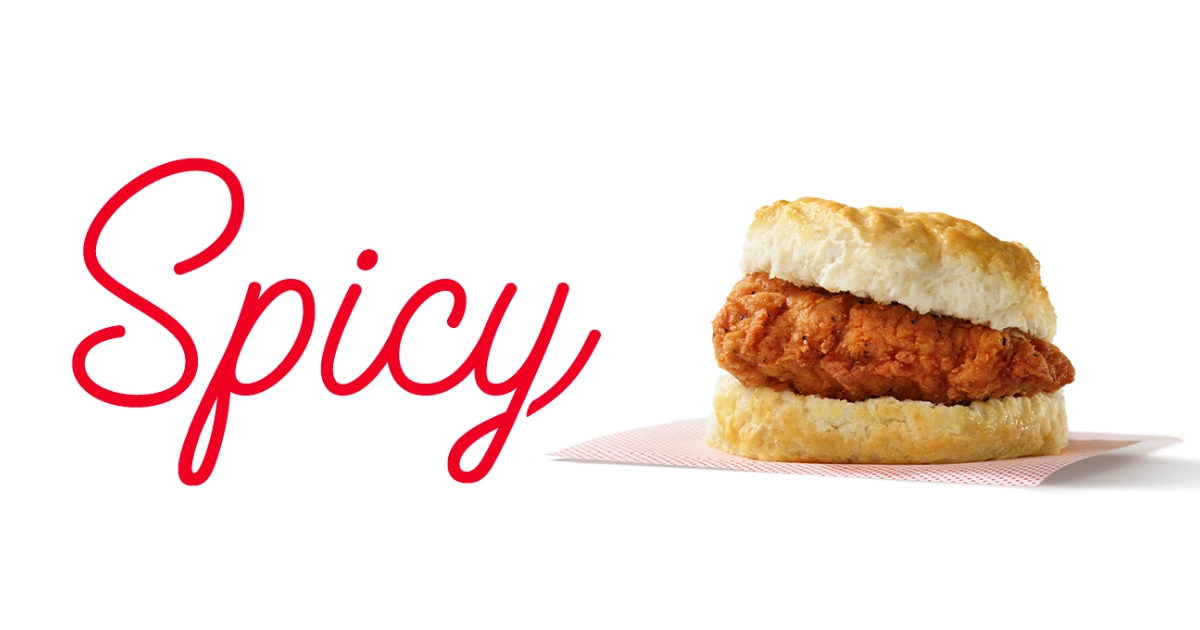 Chick-fil-A Spicy Chicken Biscuit