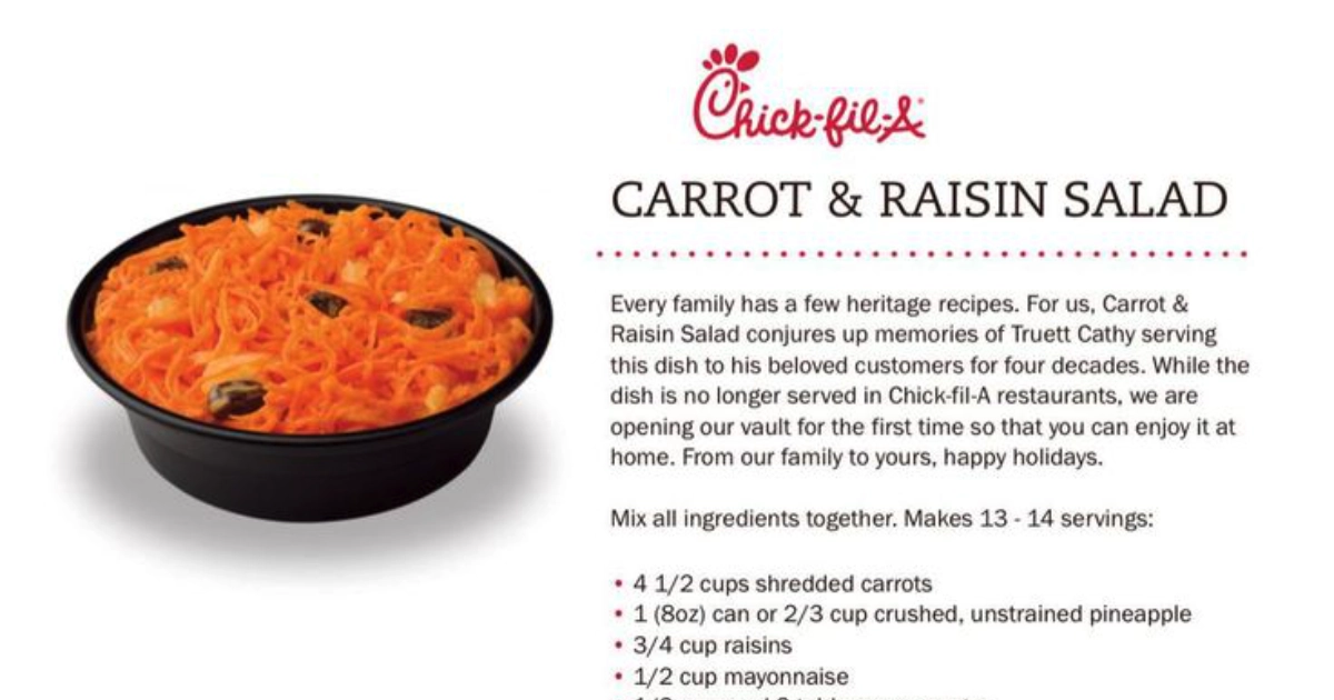 Carrot Raisin Salad