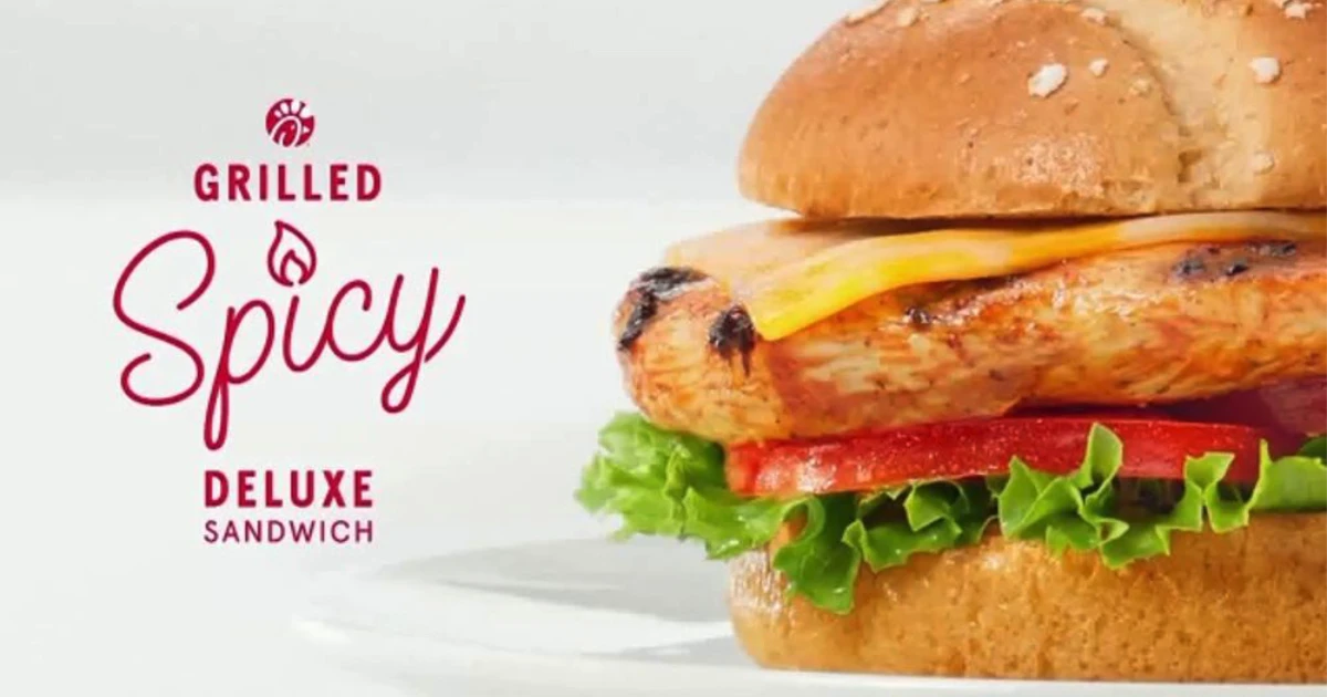 Grilled Spicy Deluxe Sandwich