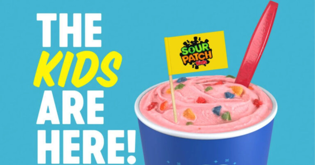 Dairy Queen Sour Patch Kids Blizzard