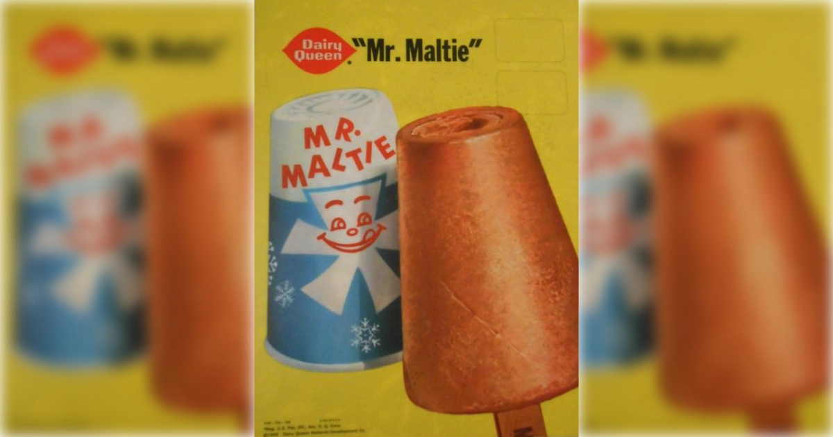 Dairy Queen Mr. Maltie Ice Cream Pops