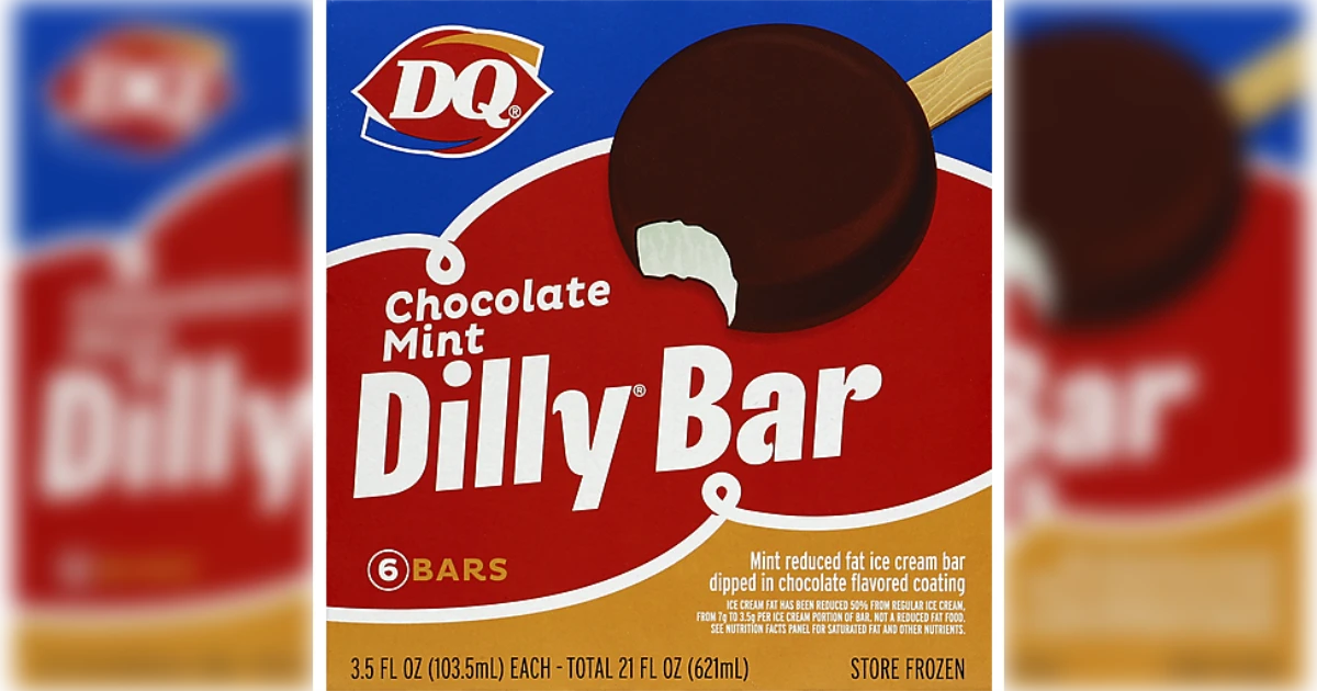 Dairy Queen Dairy Queen Chocolate Mint Dilly Bar six-pack box