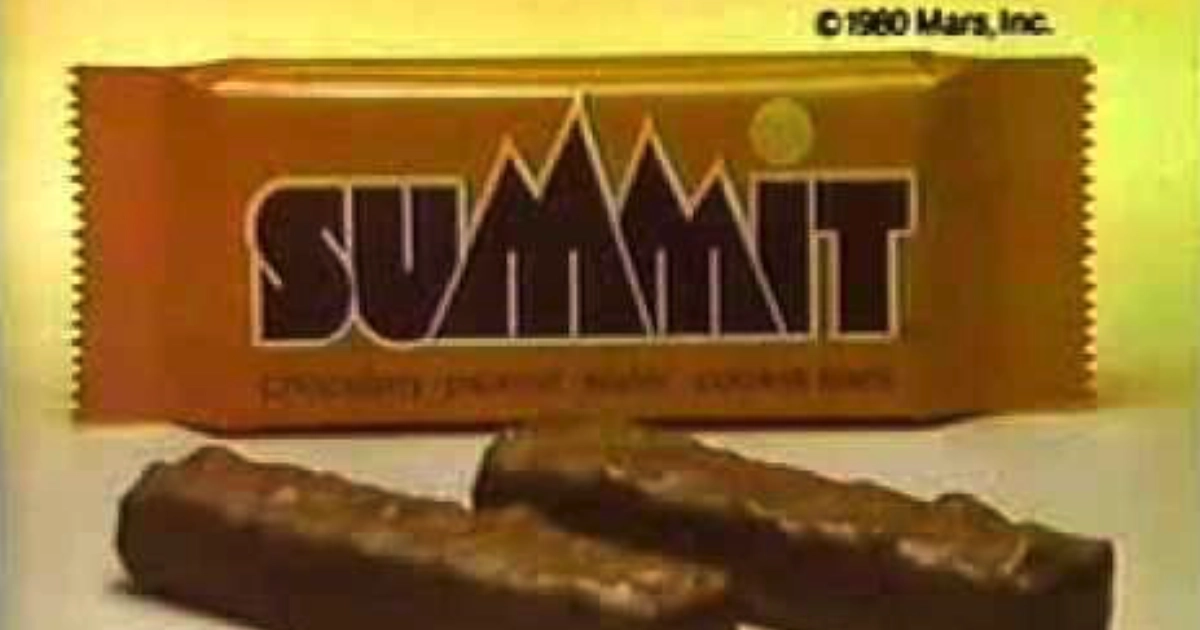 Summit Cookie Bars Vintage Ad