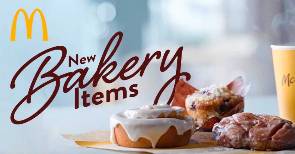 McDonald's McCafe Bakery Items