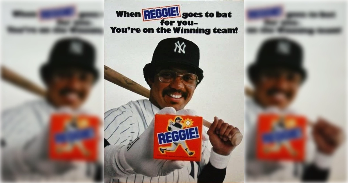 Curtiss Candy Company Reggie Bar Vintage Ad