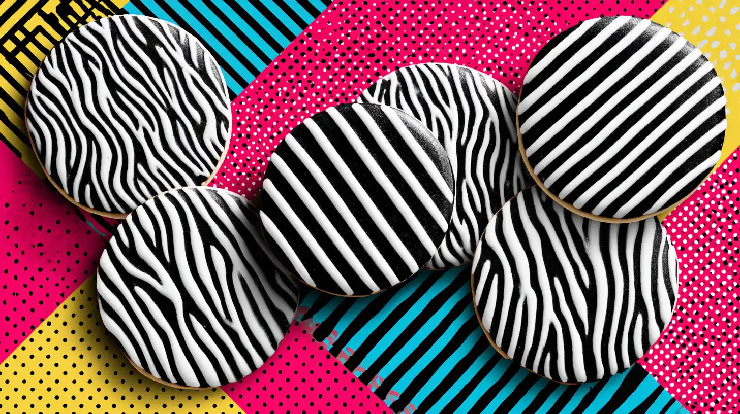 © History Oasis Zebra Stripes Cookies