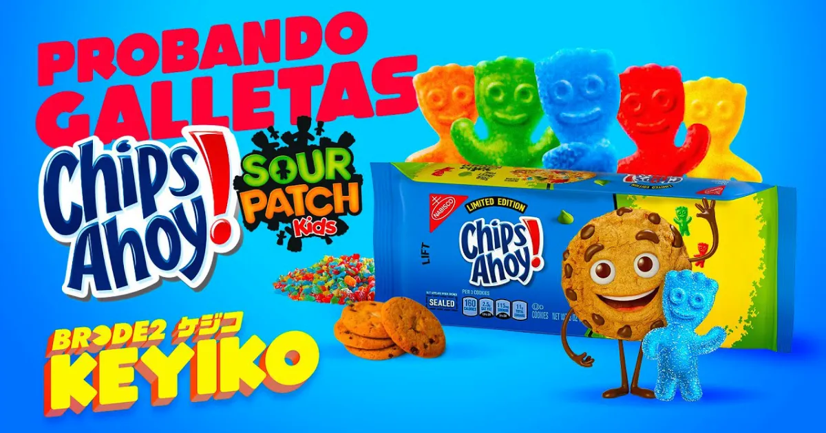 Nabisco / Sour Patch Kids Chips Ahoy With Sour Patch Kids