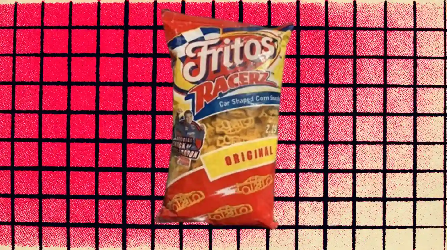 Fritos Racerz Original car-shaped corn snacks bag