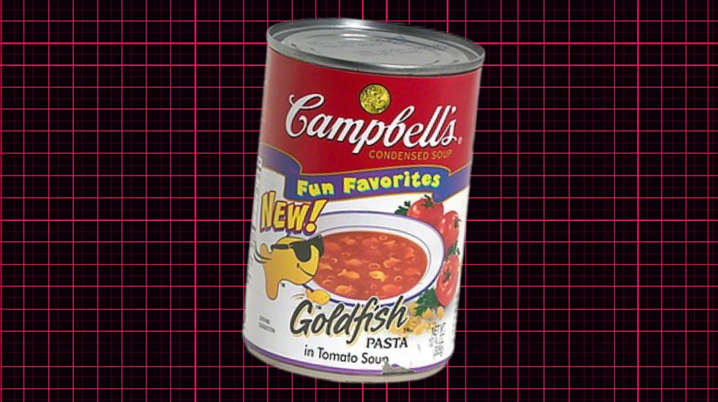 Pepperidge Farm Goldfish Shaped Noodles In Tomato Soup