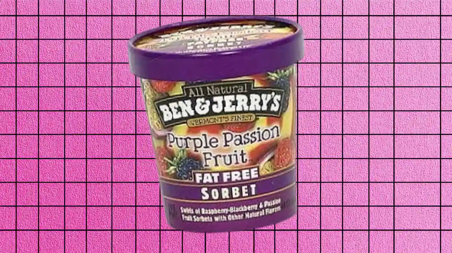 Ben & Jerry's Purple Passion Fruit