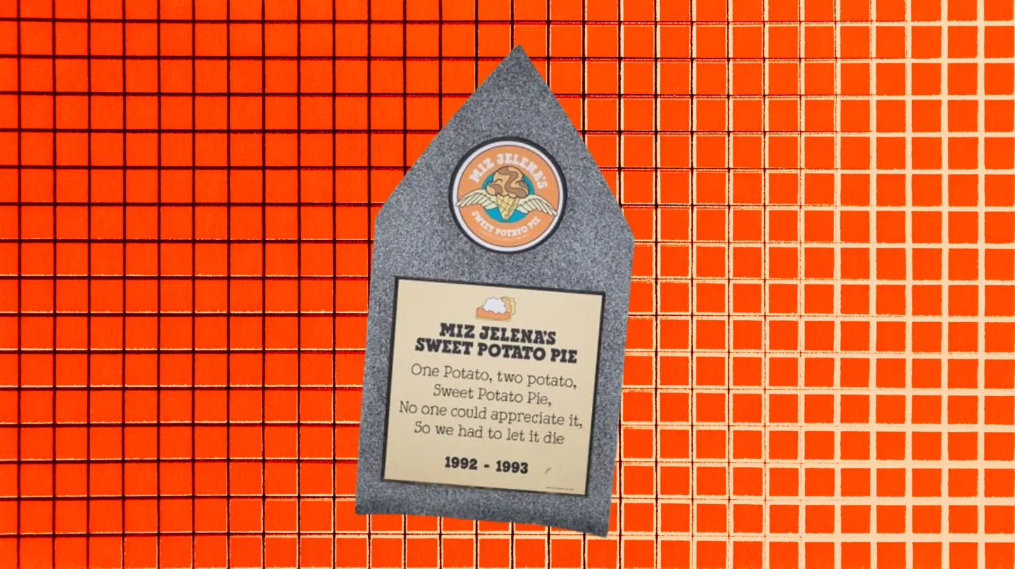 Ben & Jerry's Miz Jelena S Sweet Potato Pie