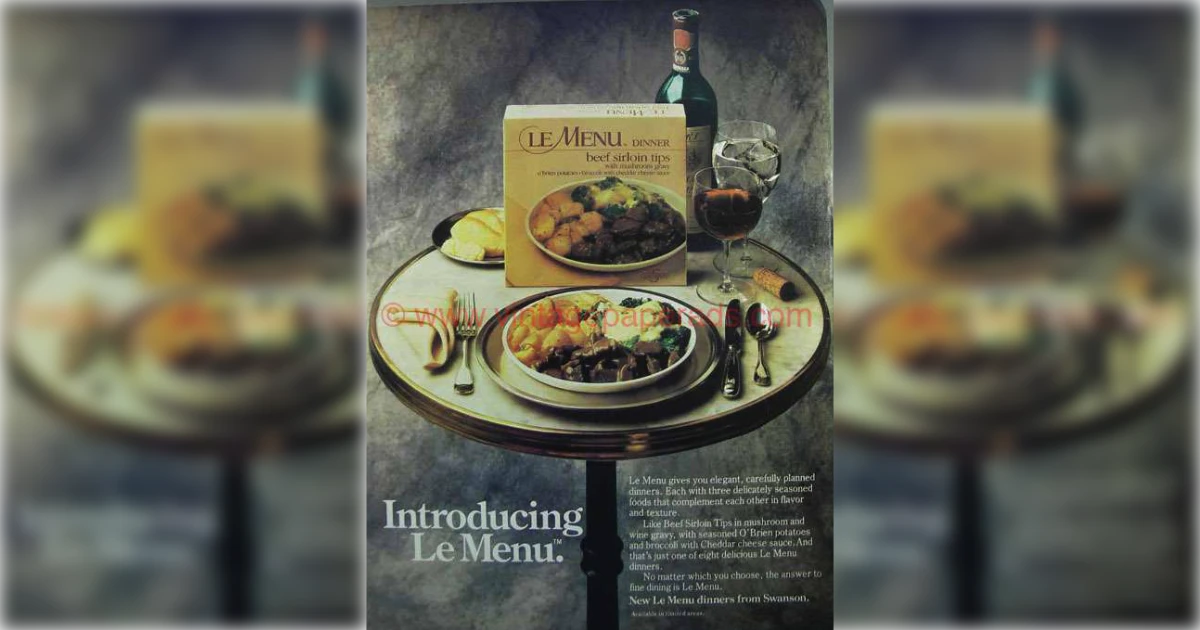 SWANSON LE MENU LINE