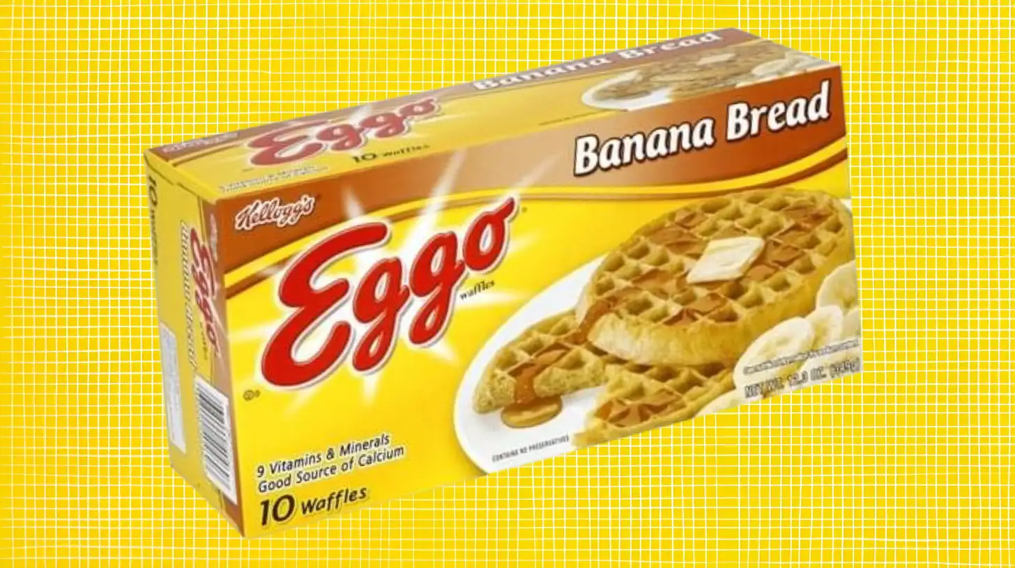Eggo Banana Bread Waffles