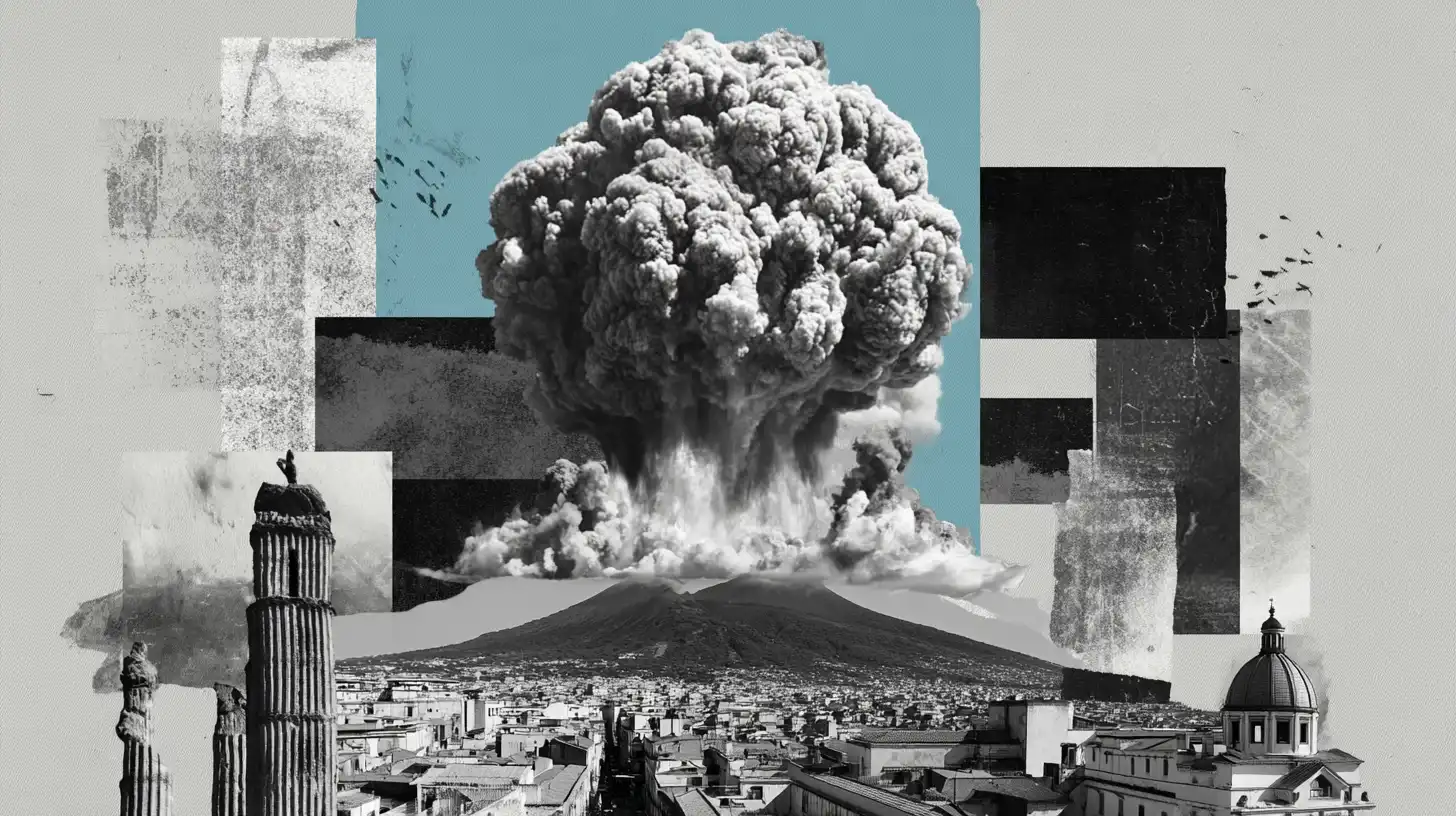 August 24th 79 AD Mount Vesuvius Eruption