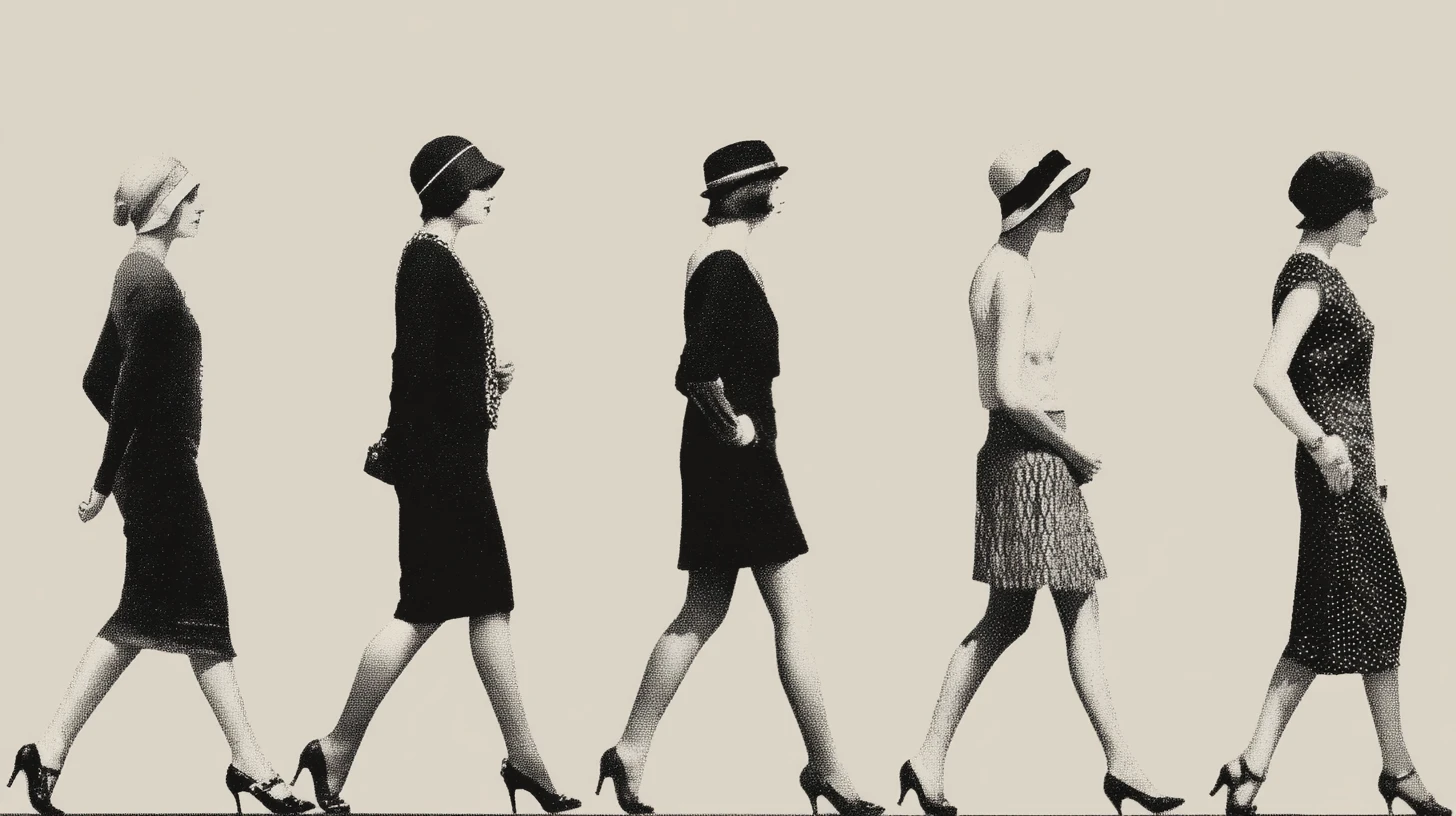 © History Oasis SKIRT LENGTHS REFLECTED ECONOMIC CONFIDENCE