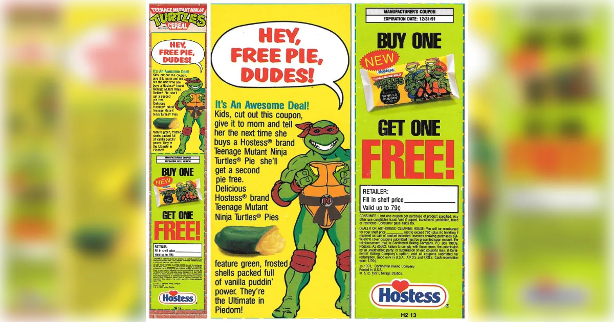 Hostess Ninja Turtles Pudding Pies