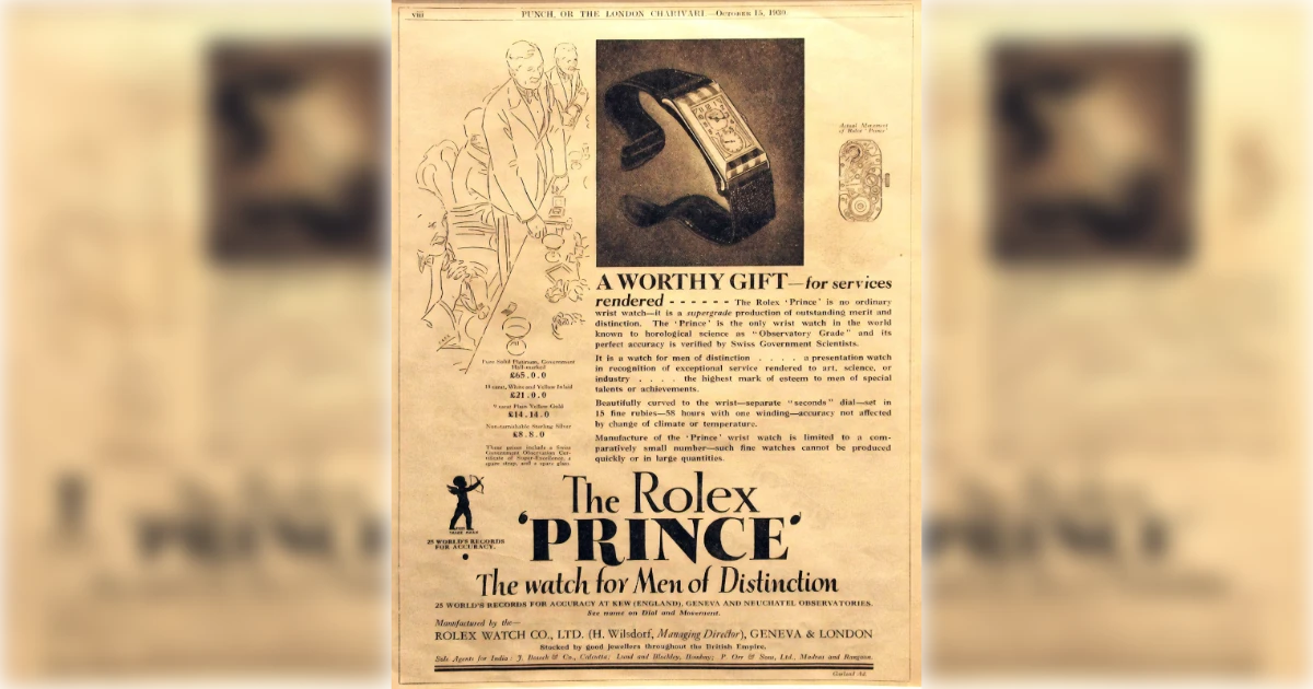 Rolex Prince