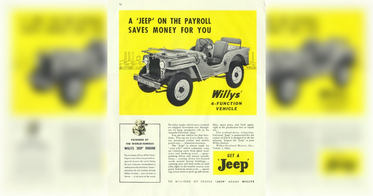 Willys CJ 2A Universal Jeep