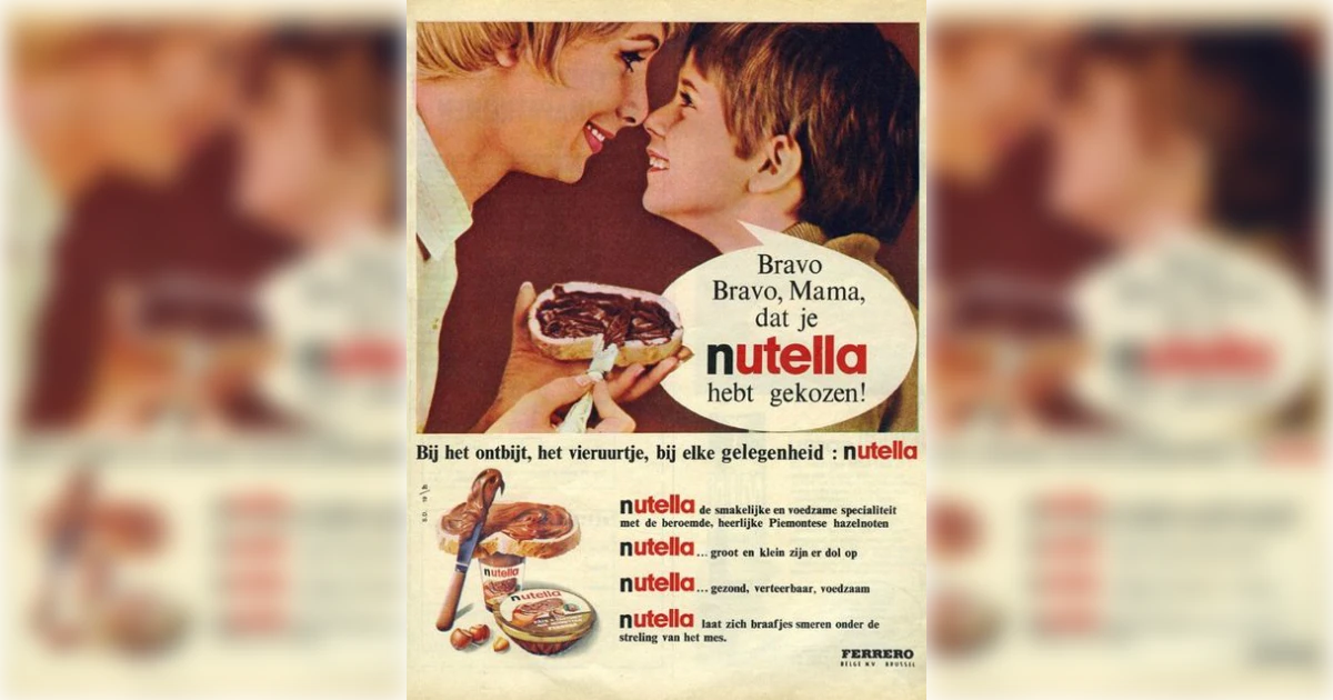 Nutella Nutella Vintage Ad