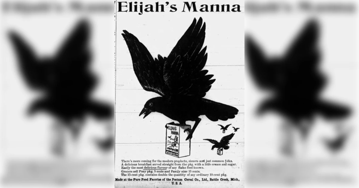Post Elijah S Manna