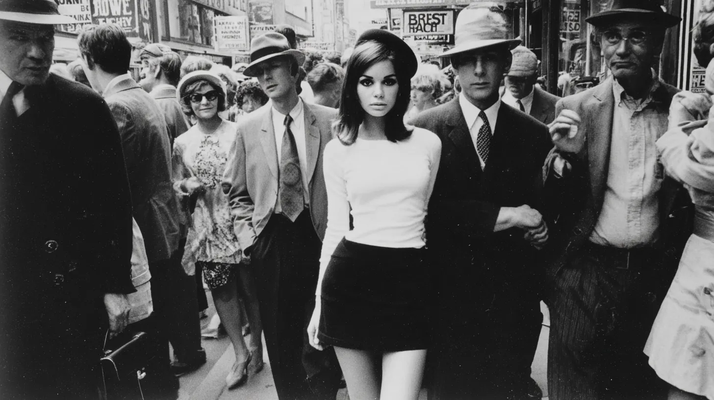 © History Oasis THE MINISKIRT STOPPED TRAFFIC