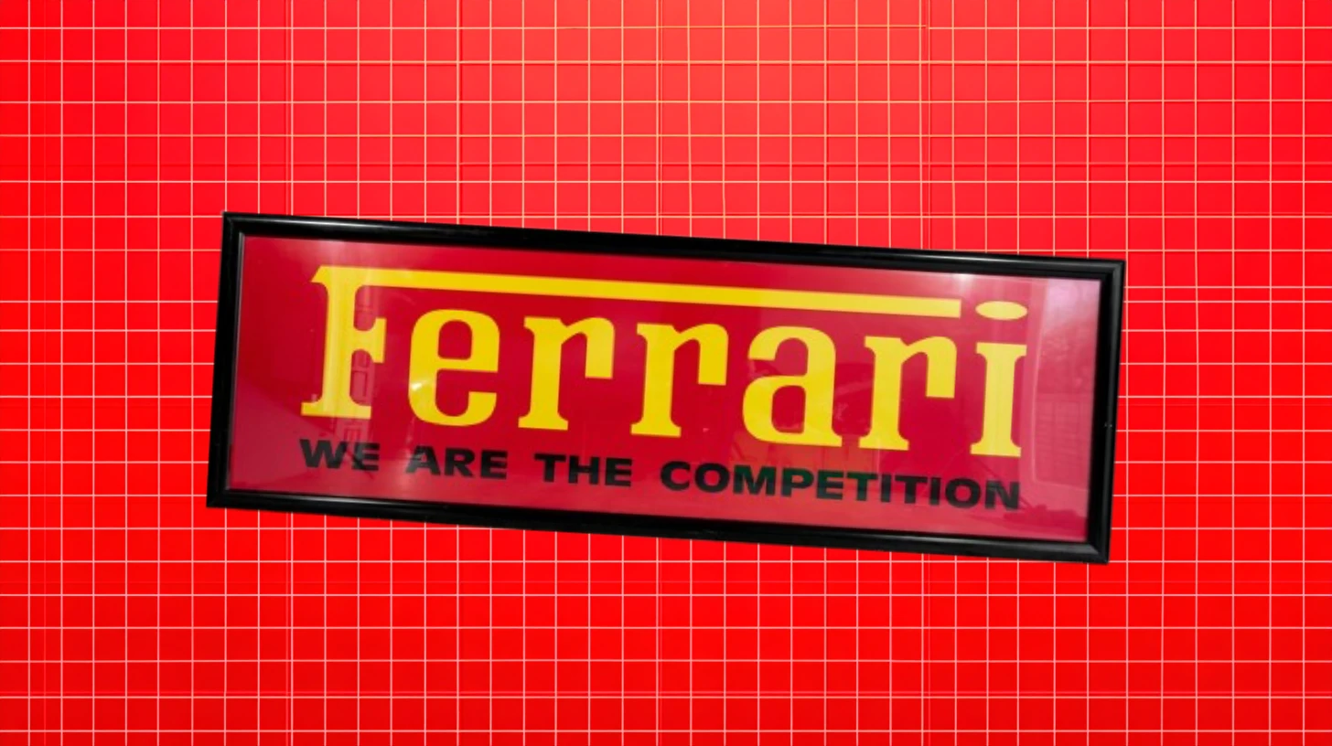 Ferrari We Are The Competition Ferrari