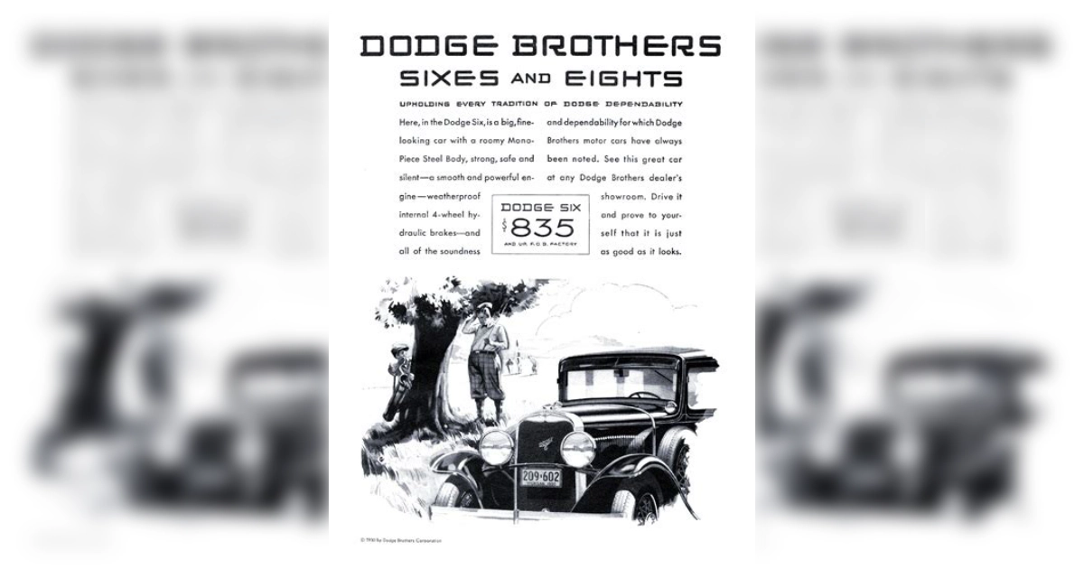 Dodge Brothers Reliable Dependable Sound Dodge Brothers