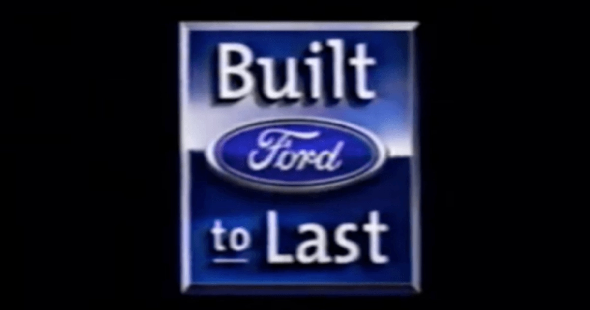 Built To Last Ford