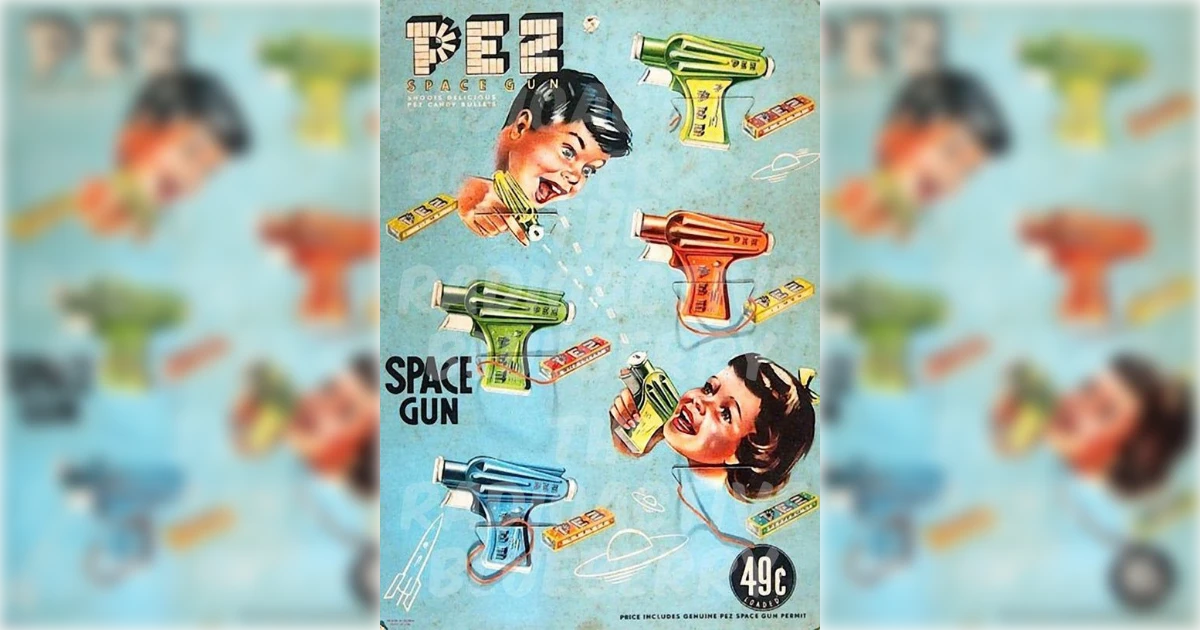PEZ Pez American Ad