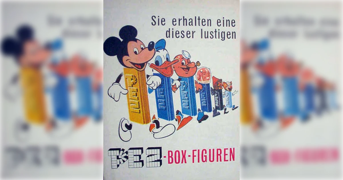 PEZ Pez Disney Ad