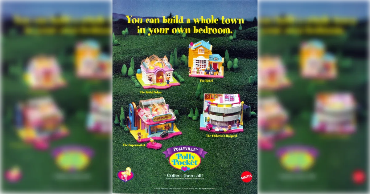 Mattel Polly Pocket Original Compact Format