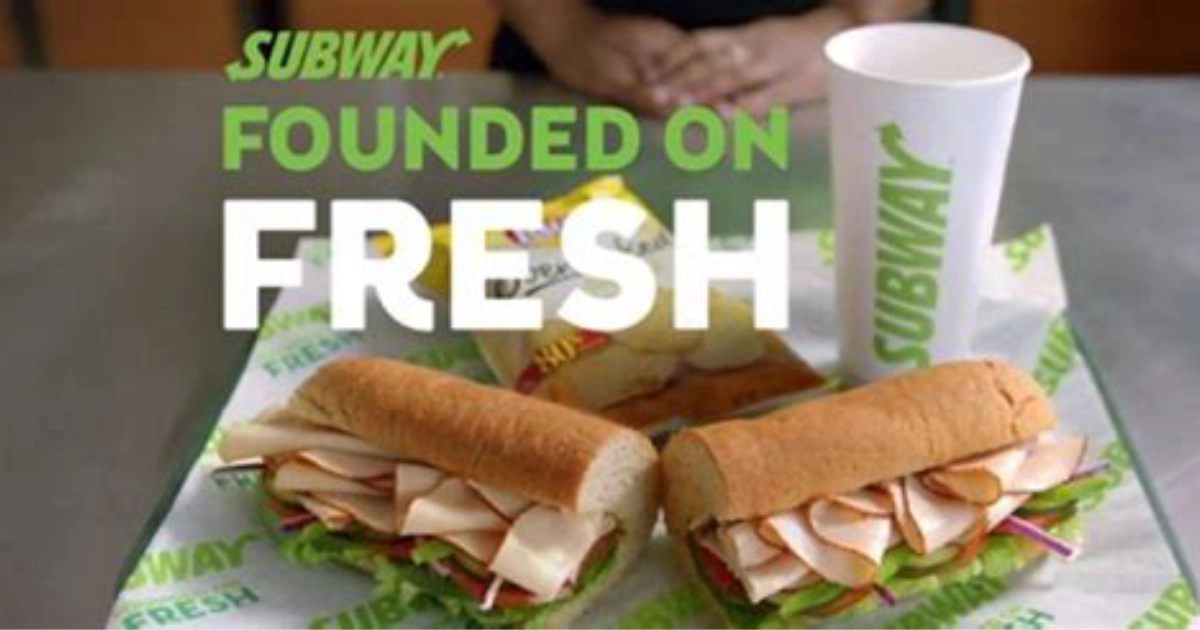 Subway Founded On Fresh