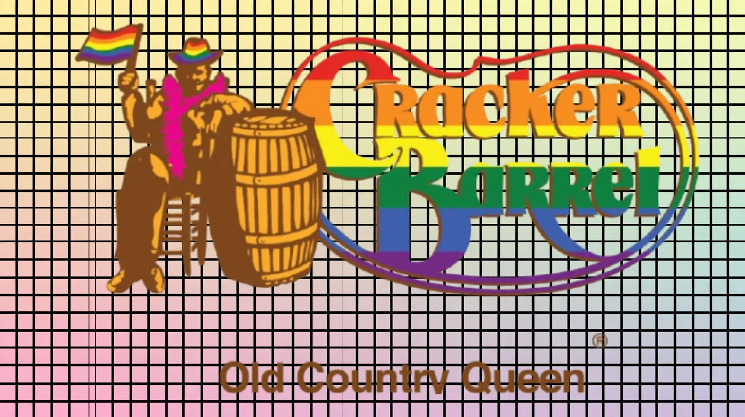 Cracker Barrel Woke Logo