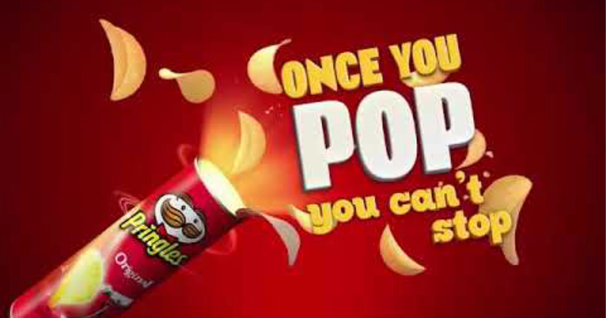 Once You Pop You Can T Stop Pringles