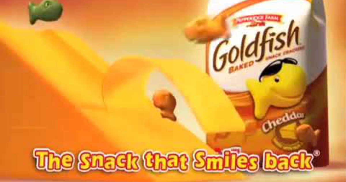 The Snack That Smiles Back Goldfish Crackers